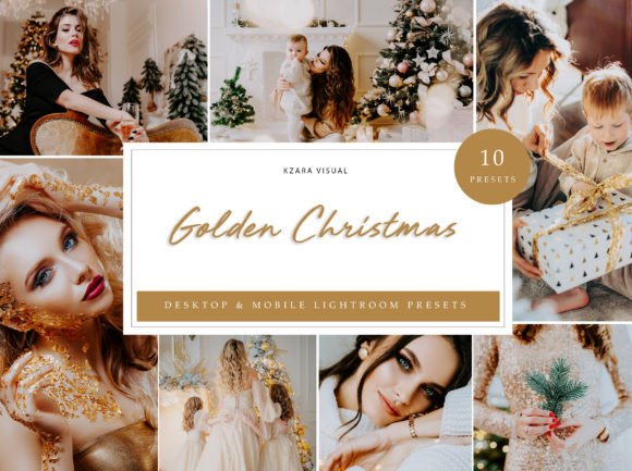 Download Golden Christmas-Lightroom Presets - Premium Resources